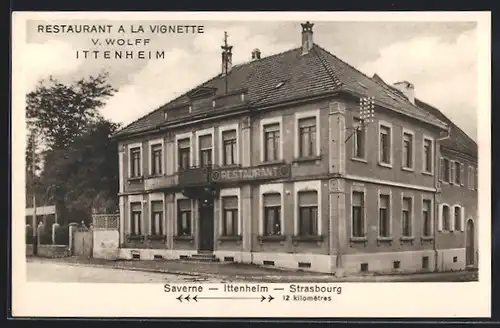 AK Ittenheim, Restaurant a la Vignette v. V. Wolff