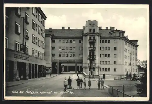 AK Wien, Professor Jodl-Hof, Gemeindebau