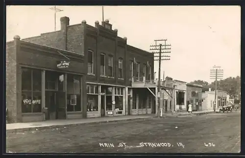 Foto-AK Stanwood, IA, Main St.