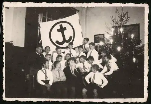 Fotografie Jungschüler-Vereinigung feiert Weihnachten