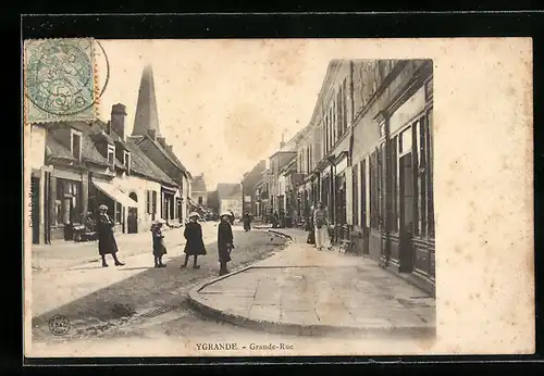 AK Ygrande, Grande-Rue