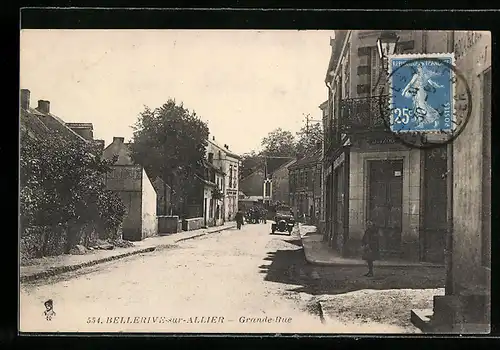 AK Bellerive-sur-Allier, Grande-Rue