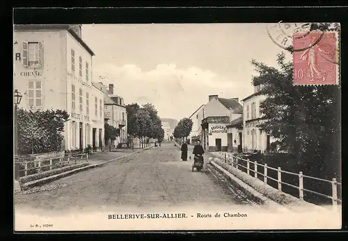 AK Bellerive-sur-Allier, Route de Chambon