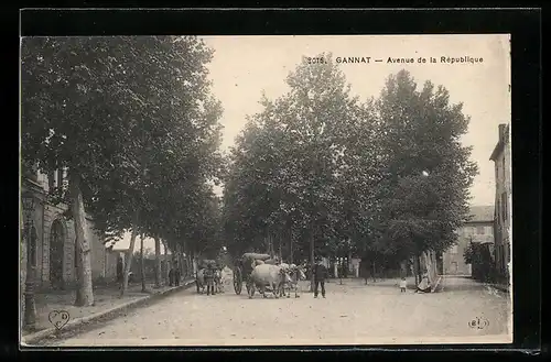 AK Gannat, Avenue de la Republique