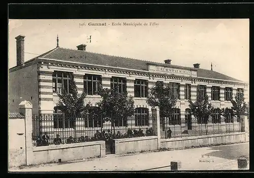 AK Gannat, Ecole Municipale de Filles