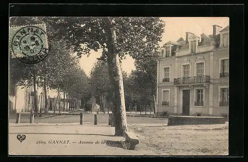 AK Gannat, Avenue de la République