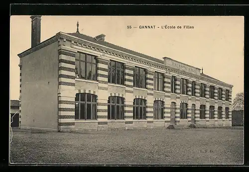 AK Gannat, L`Ècole de Filles