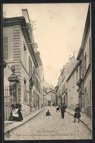 AK Pontoise, Rue de la Coutellerie et la Sous-Préfecture