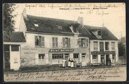 AK Presles, L`Hôtel Belle-Vue, Maison Paillard