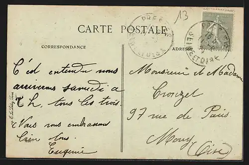 AK Presles, Hôtel de la Terrasse, Maison Langlois