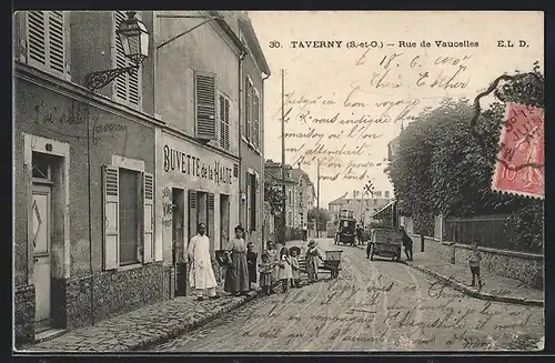 AK Taverny, Rue de Vaucelles