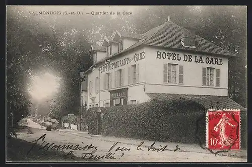 AK Valmondois, Quartier de la Gare