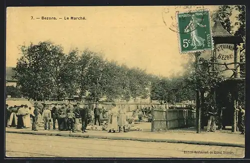 AK Bezons, Le Marché