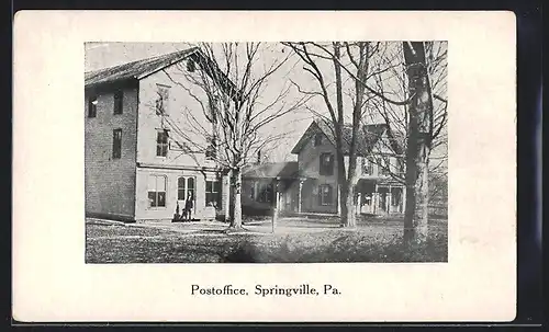 AK Springville, PA, Post Office