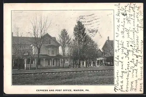 AK Marion, PA, Express and Post Office