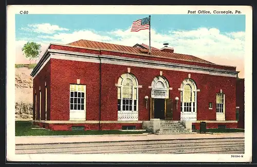 AK Carnegie, PA, Post Office