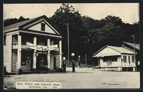 AK Rowland, PA, Post Office and General Store