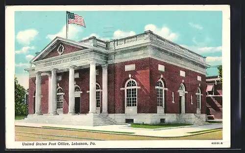 AK Lebanon, PA, U. S. Post Office