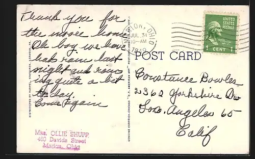 AK Lebanon, PA, U. S. Post Office