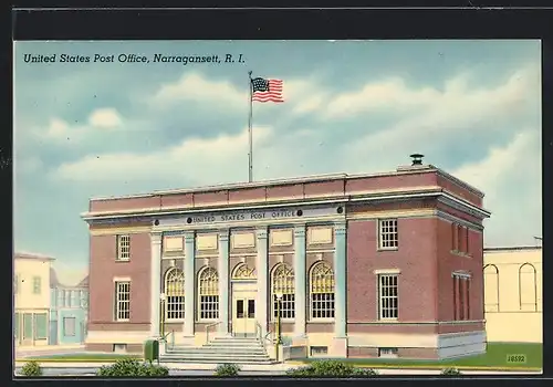 AK Narragansett, RI, United States Post Office