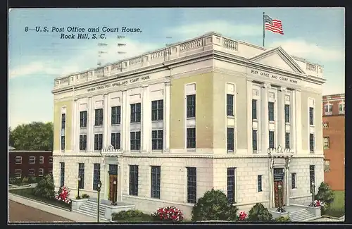 AK Rock Hill, SC, Post Office and Court House