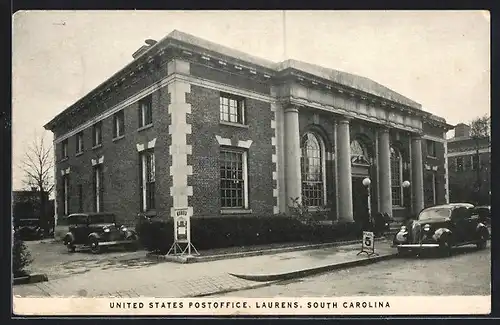 AK Laurens, SC, United States Post Office