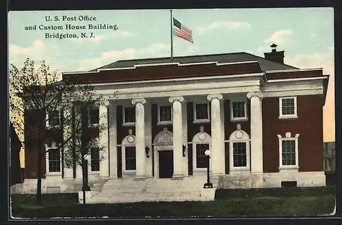 AK Bridgeton, NJ, U. S. Post Office and Custom House Building