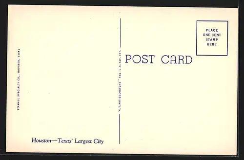 AK Houston, TX, United States Post Office