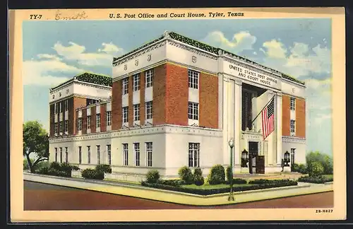 AK Tyler, TX, Post Office and Court House