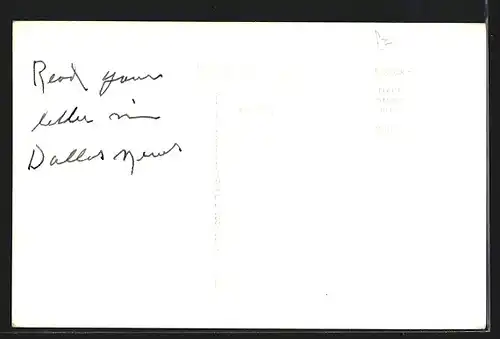 Foto-AK Bonham, TX, Post Office