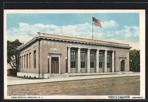 AK Orange, NJ, Post Office