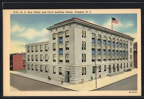 AK Camden, NJ, Post Office and Court Building House