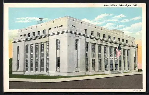 AK Okmulgee, OK, Post Office