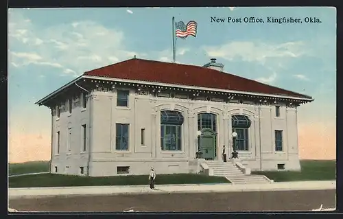 AK Kingfisher, OK, New Post Office