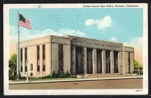 AK Duncan, OK, United States Post Office