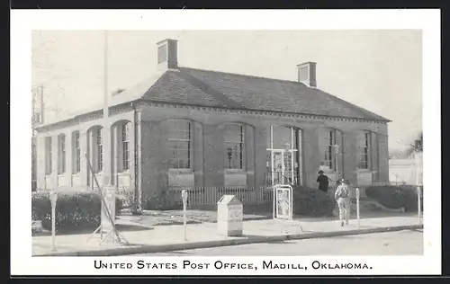 AK Madill, OK, United States Post Office