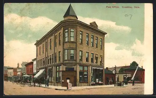 AK Crestline, OH, Post Office