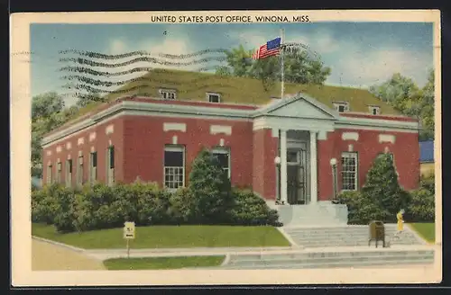 AK Winona, MS, United States Post Office