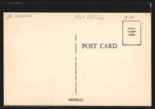 AK Laconia, NH, Post Office