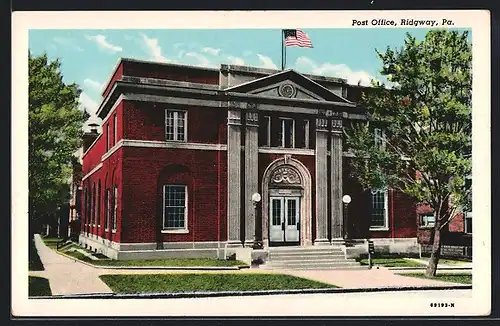 AK Ridgway, PA, Post Office