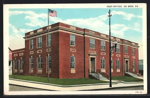 AK Du Bois, PA, Post Office