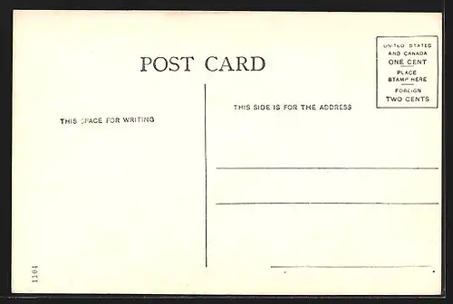 AK St. Cloud, MN, St. Germain St. looking East, showing Post Office