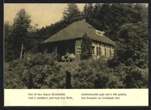 AK Liesen /Sauerland, Jagdhaus Schmolz am Sellerberg