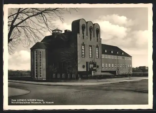 AK Husum, Das Ludwig Nissen-Haus, Nordfriesisches Museum