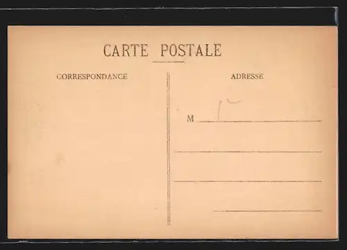 AK Verdun, Porte Chatel, Rue des Haute-Fins