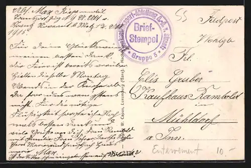 AK Saint Benolt, Feierliche Beerdigung eines deutschen Soldaten