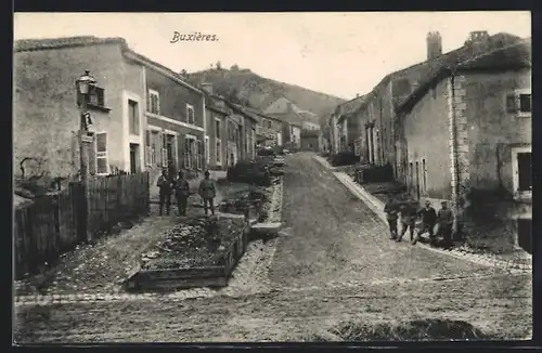 AK Buxières, Une Rue