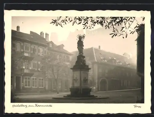 AK Heidelberg, Herbst am Kornmarkt