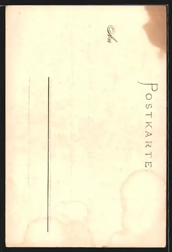 Künstler-AK Rothenburg, Rathaus