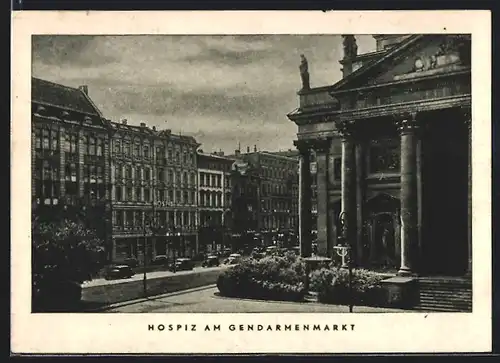 AK Berlin, Hospiz am Gendarmenmarkt, Mohrenstr. 27 /28